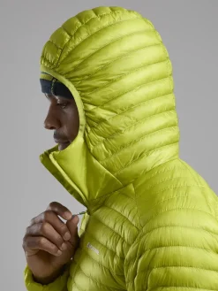 Montane Mens Alpine 850 Nano Hoodie - Citrus Spring