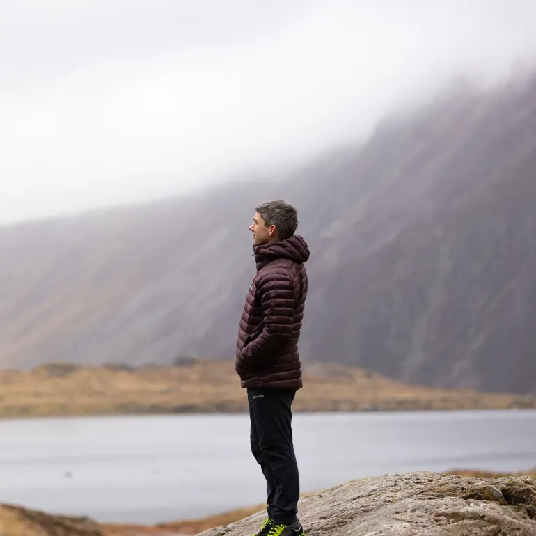 Montane Mens Anti-Freeze Hoodie - Dark Garnet