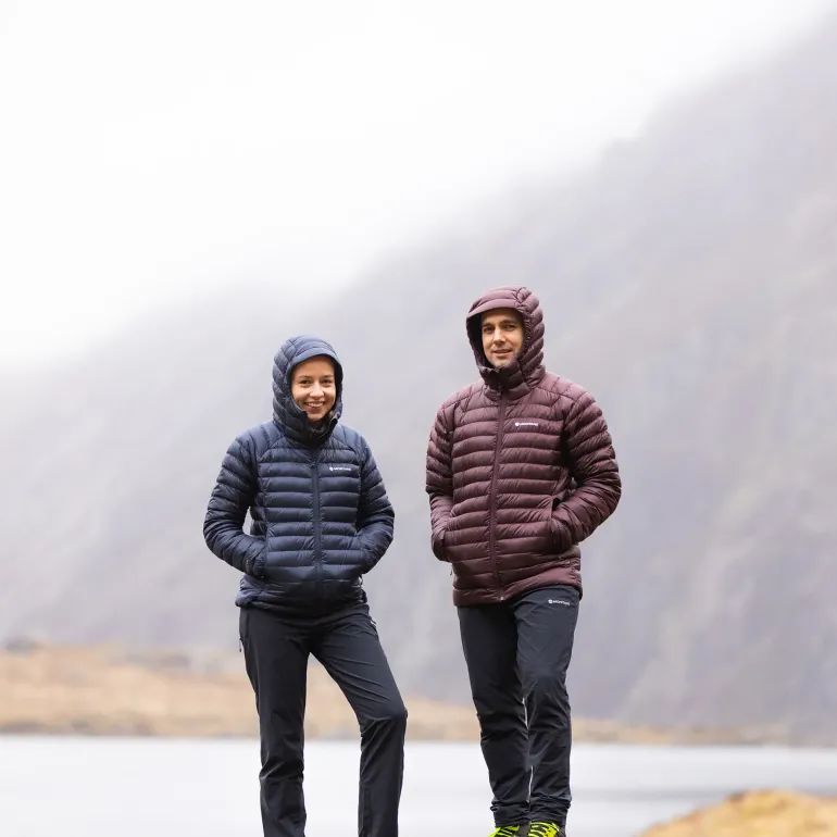 Montane Mens Anti-Freeze Hoodie - Dark Garnet