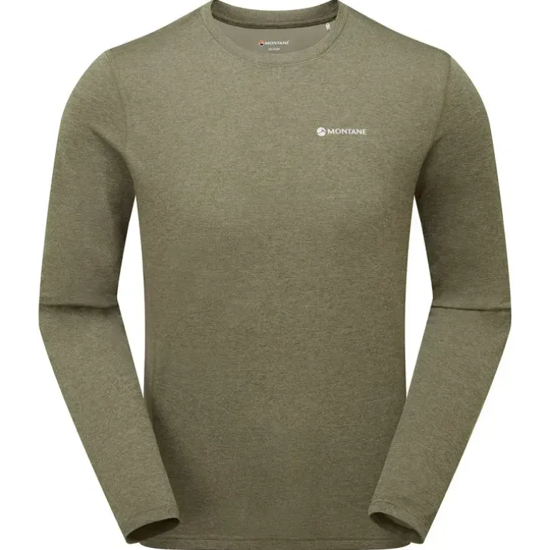 Montane Mens Dart Long Sleeve T-Shirt - Caper