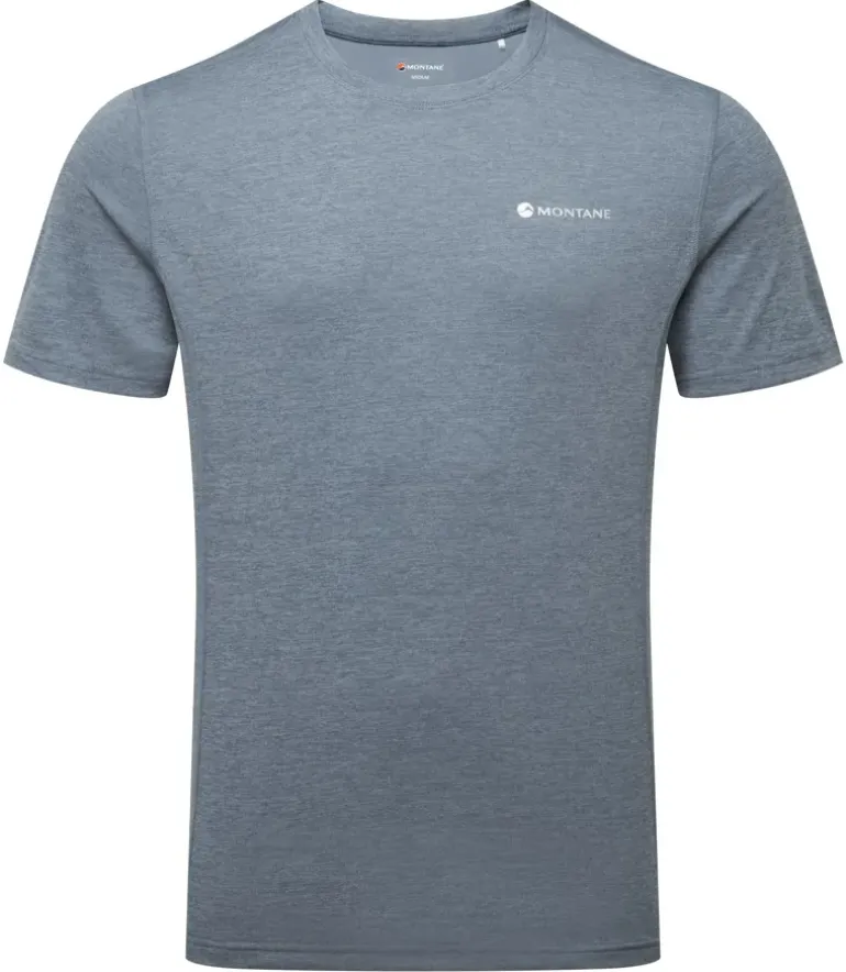 Montane Mens Dart T-Shirt - Stone Blue