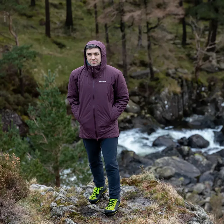 Montane Mens Duality Jacket - Dark Garnet