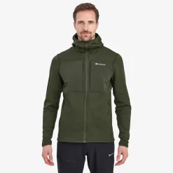 Montane Mens Fury XT Hoodie - Oak Green