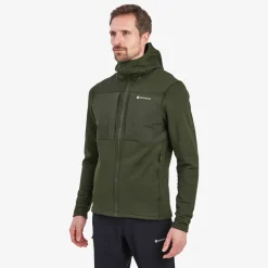Montane Mens Fury XT Hoodie - Oak Green
