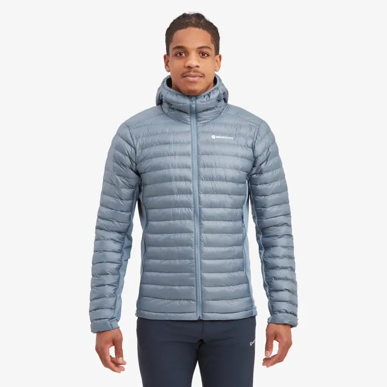 Montane Mens Icarus Lite Hoodie - Stone Blue