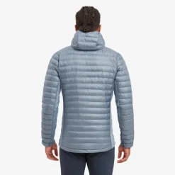 Montane Mens Icarus Lite Hoodie - Stone Blue