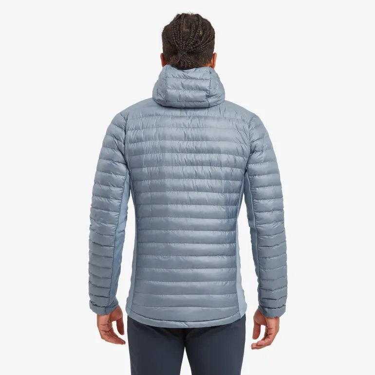 Montane Mens Icarus Lite Hoodie - Stone Blue