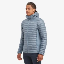 Montane Mens Icarus Lite Hoodie - Stone Blue