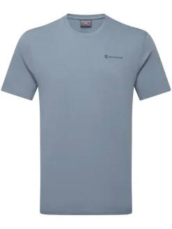 Montane Mens Impact Compass T-Shirt - Stone Blue