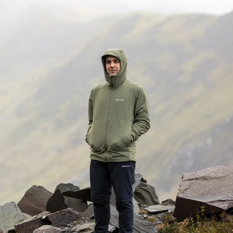 Montane Mens Khamsin Hoodie - Caper