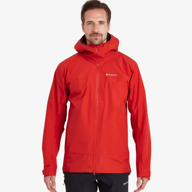Montane Mens Phase Jacket - Adrenaline Red