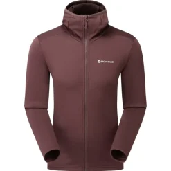 Montane Mens Protium Hoodie - Dark Garnet