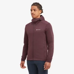 Montane Mens Protium Hoodie - Dark Garnet