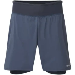 Montane Mens Slipstream Twin Skin Shorts - Eclipse Blue