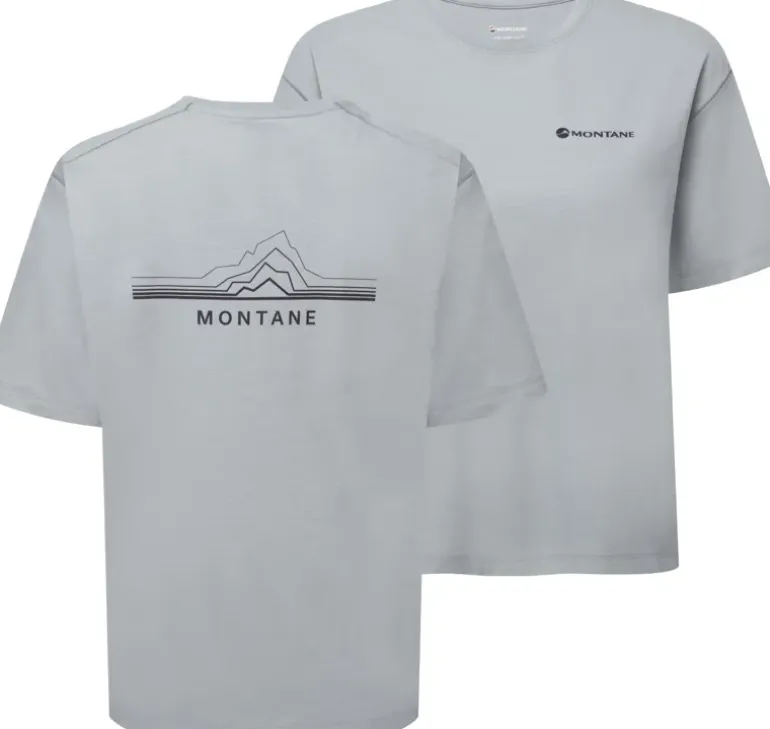 Montane Womens Alhena Mountain 25 T-Shirt - Pebble Blue