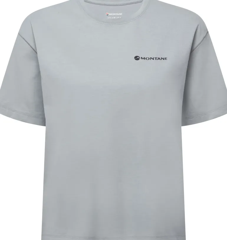 Montane Womens Alhena Mountain 25 T-Shirt - Pebble Blue