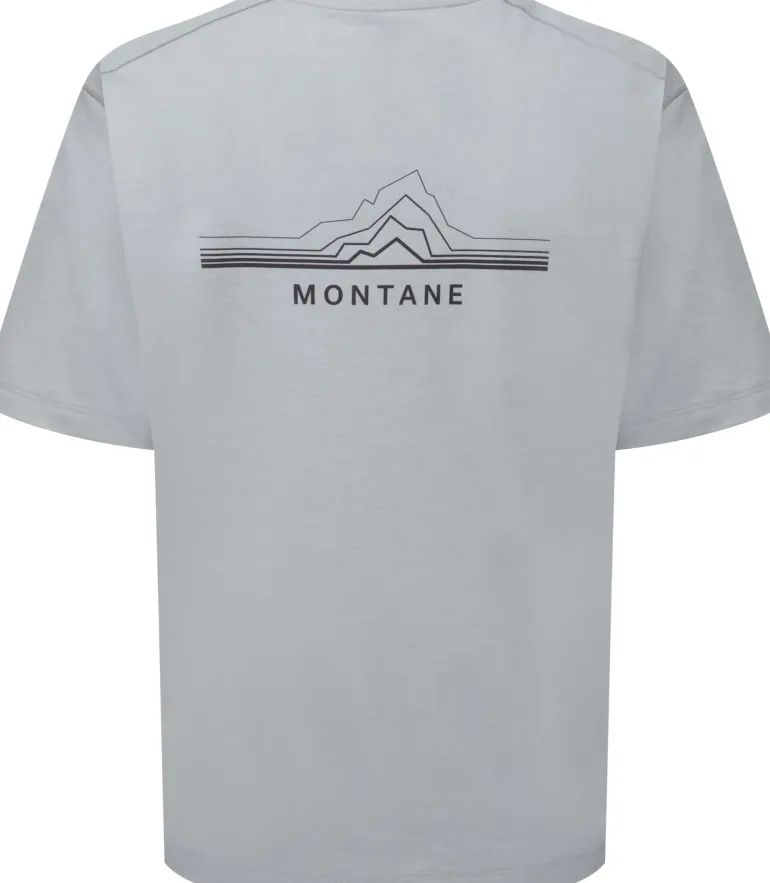 Montane Womens Alhena Mountain 25 T-Shirt - Pebble Blue