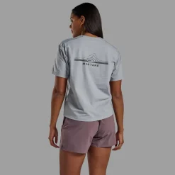 Montane Womens Alhena Mountain 25 T-Shirt - Pebble Blue