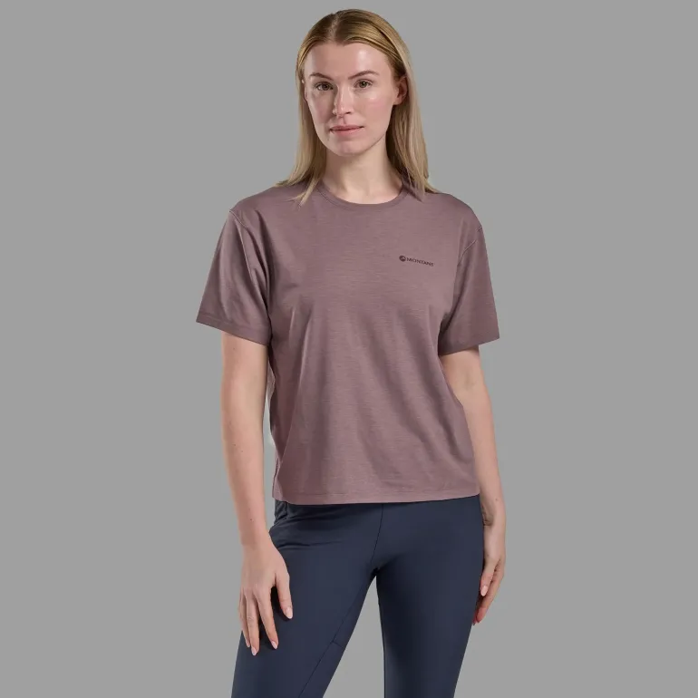 Montane Womens Alhena Mountain 25 T-Shirt - Moonscape