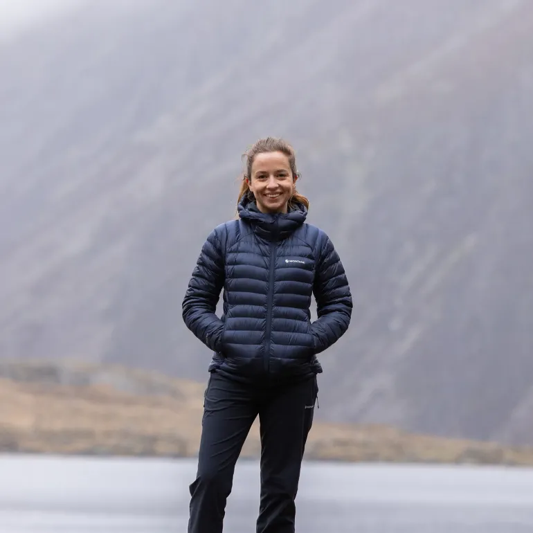 Montane Womens Anti-Freeze Hoodie - Eclipse Blue