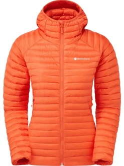 Montane Womens Anti-Freeze Lite Hoodie - Tigerlily