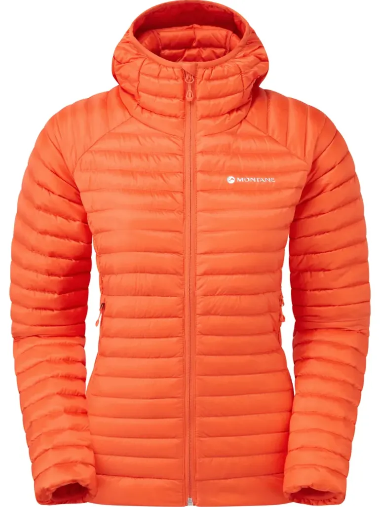 Montane Womens Anti-Freeze Lite Hoodie - Tigerlily