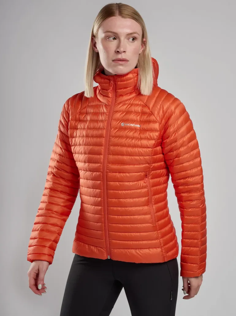 Montane Womens Anti-Freeze Lite Hoodie - Tigerlily