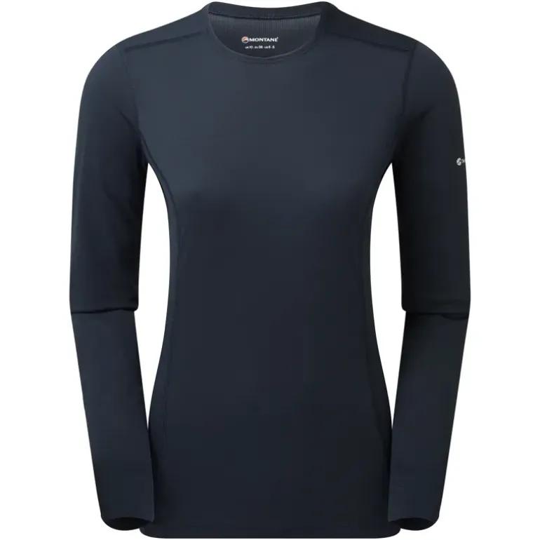 Montane Womens Dart Lite Long Sleeve T-Shirt - Eclipse Blue