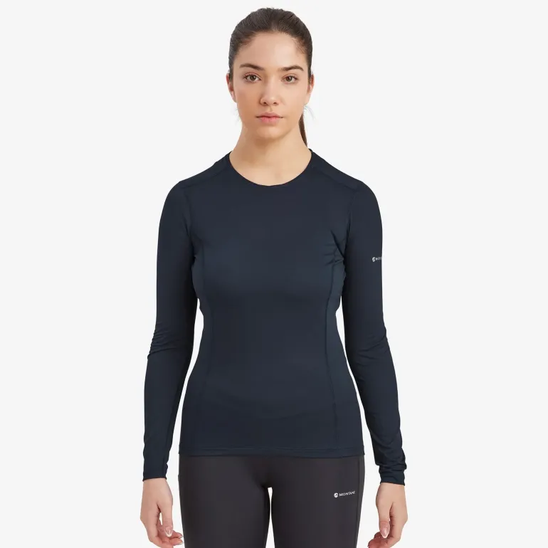 Montane Womens Dart Lite Long Sleeve T-Shirt - Eclipse Blue