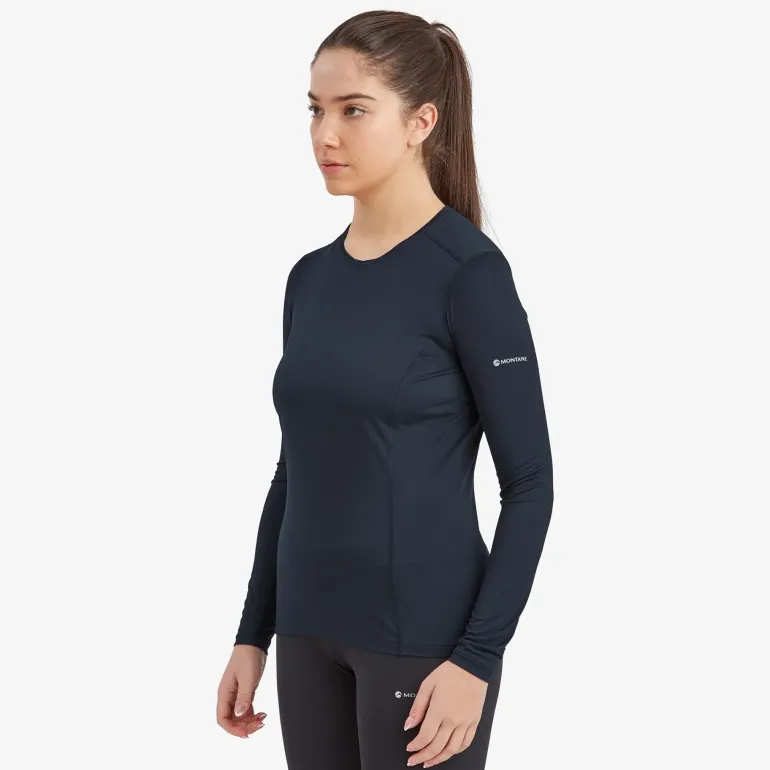Montane Womens Dart Lite Long Sleeve T-Shirt - Eclipse Blue