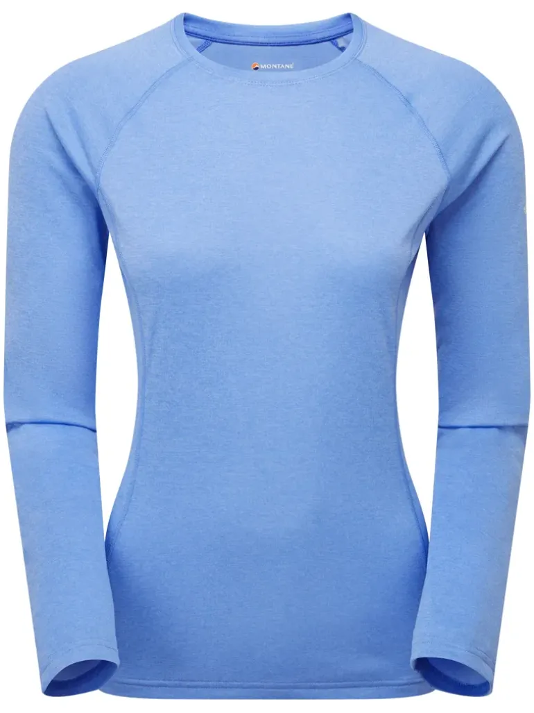 Montane Womens Dart Long Sleeve T-Shirt - Cornflower