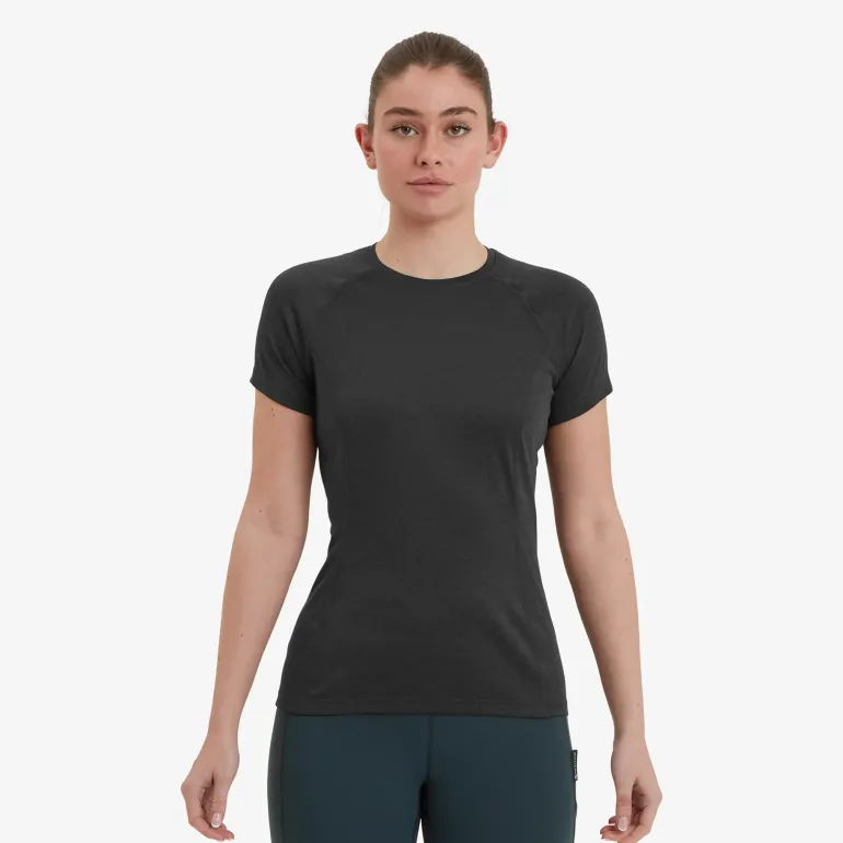 Montane Womens Dart T-Shirt - Black
