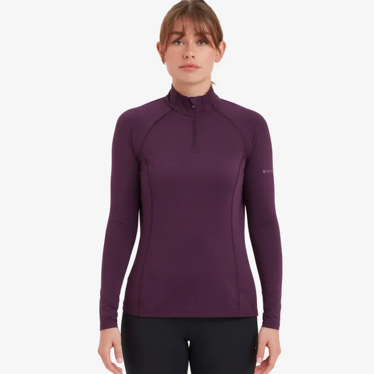 Montane Womens Dart XT Zip Neck - Saskatoon Berry