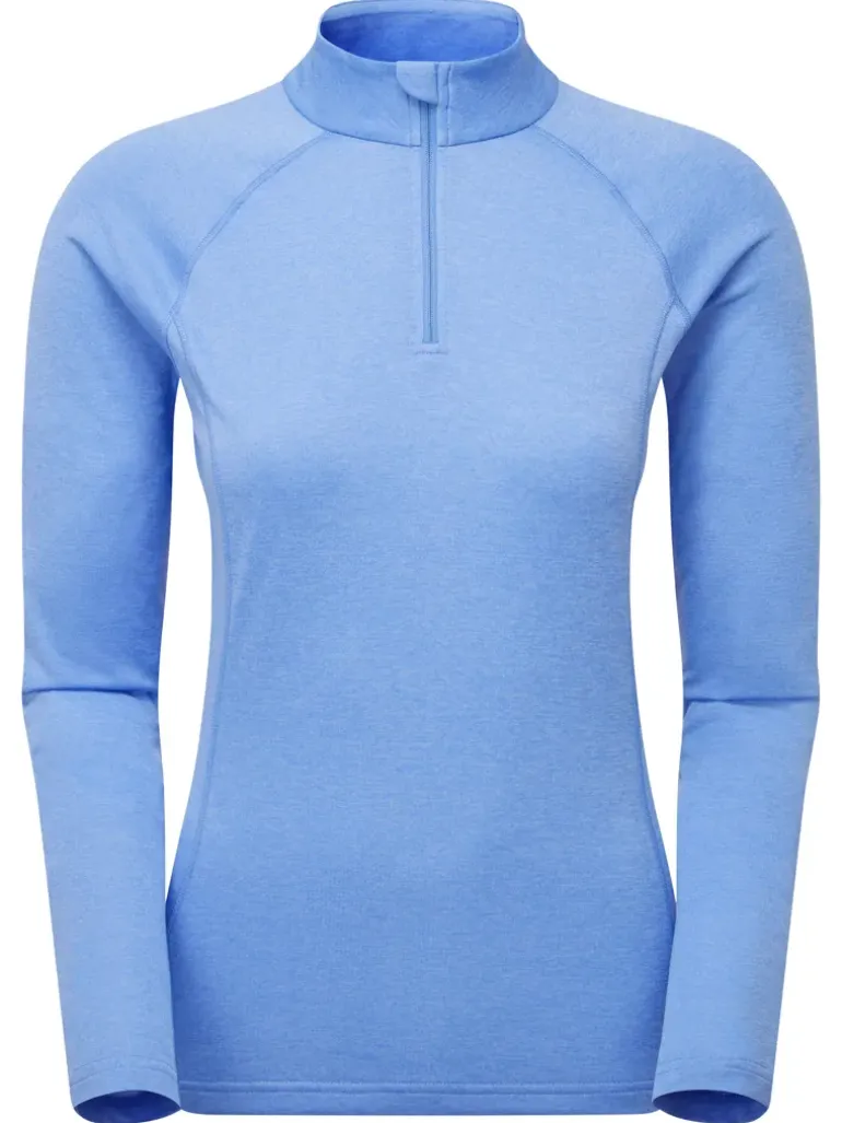 Montane Womens Dart Zip Neck - Cornflower