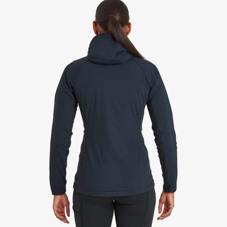 Montane Womens Fireball Lite Hoodie - Eclipse Blue