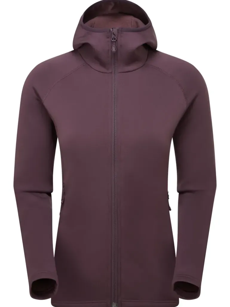 Montane Womens Fury Hoodie - Mulberry