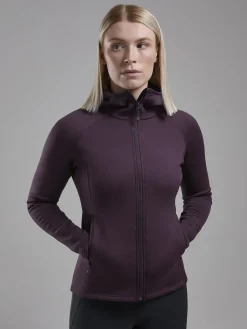 Montane Womens Fury Hoodie - Mulberry