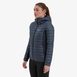 Montane Womens Icarus Lite Hoodie - Eclipse Blue