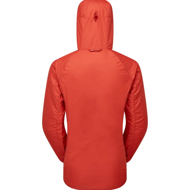 Montane Womens Respond Hoodie - Saffron Red