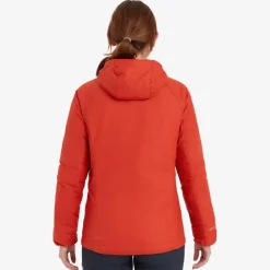 Montane Womens Respond Hoodie - Saffron Red