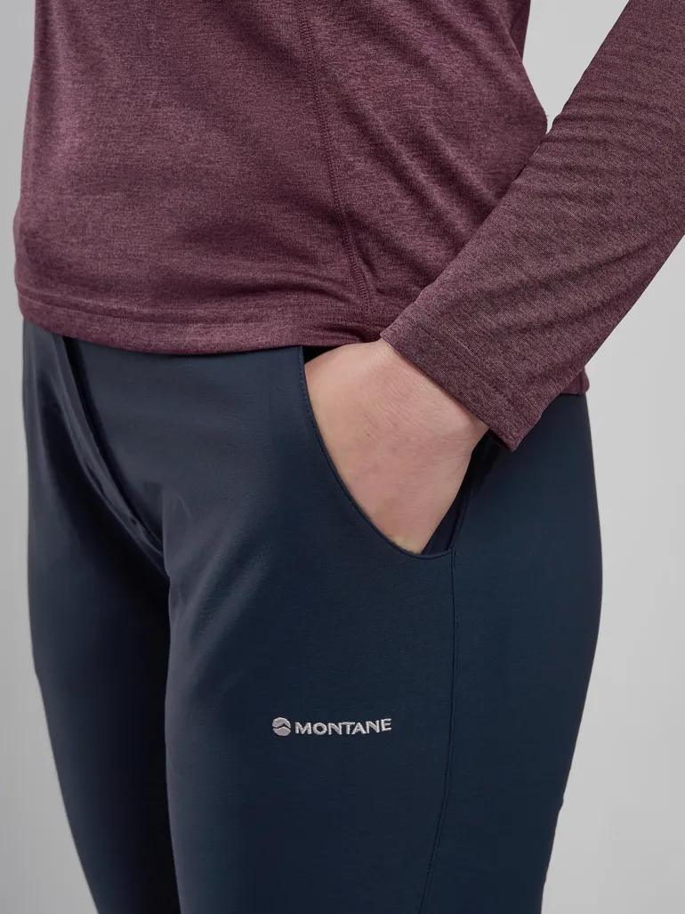 Montane Womens Terra Stretch Lite Pants - Eclipse Blue