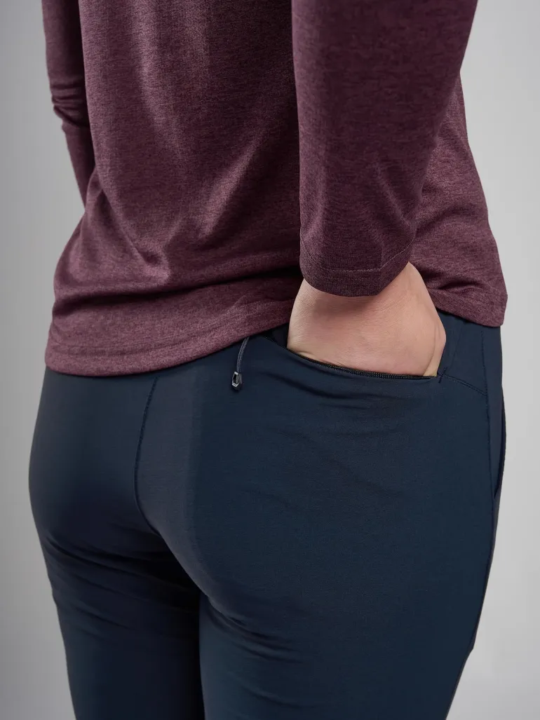Montane Womens Terra Stretch Lite Pants - Eclipse Blue