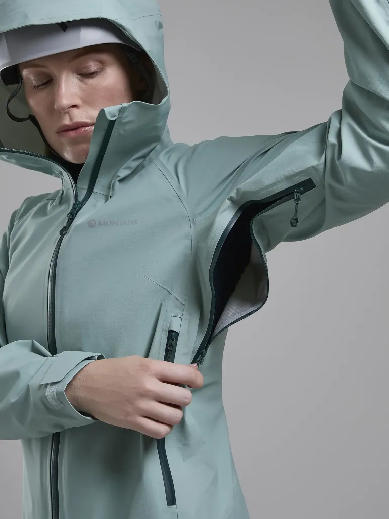 Montane Womens Torren Waterproof Jacket - Sea Mist
