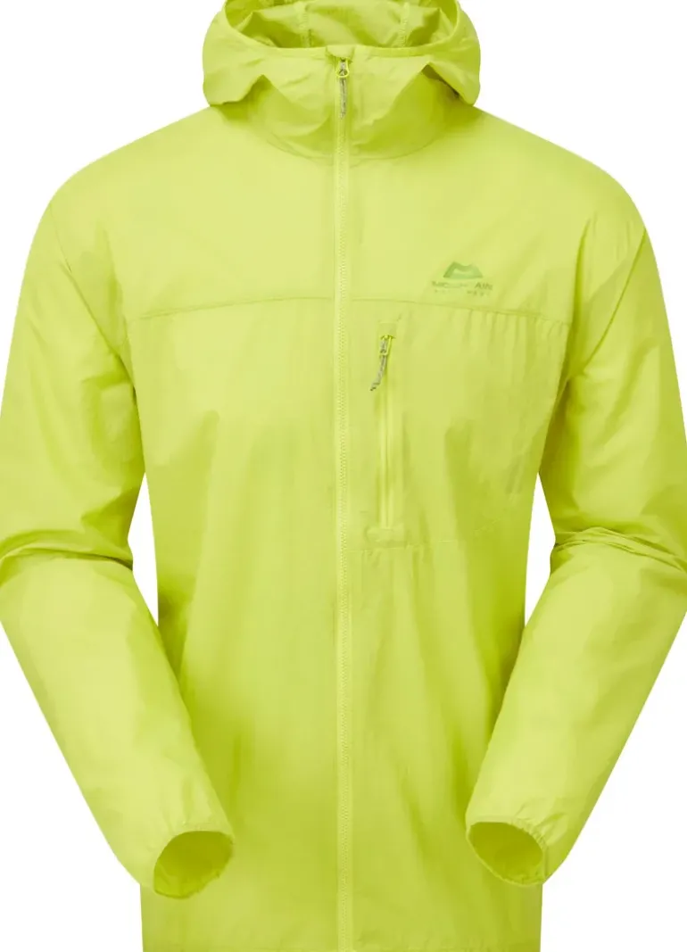 Mountain Equipment Mens Aerofoil Hooded Jacket - Vine Green