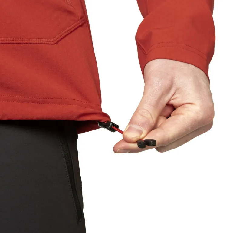 Mountain Equipment Mens Arrow 1/4 Zip - Anvil-Redrock