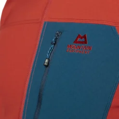 Mountain Equipment Mens Arrow 1/4 Zip - Anvil-Redrock