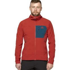 Mountain Equipment Mens Arrow 1/4 Zip - Vine-Anvil Grey