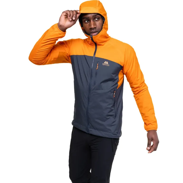Mountain Equipment Mens Aerotherm Jacket - Atlantic-Blue Nights