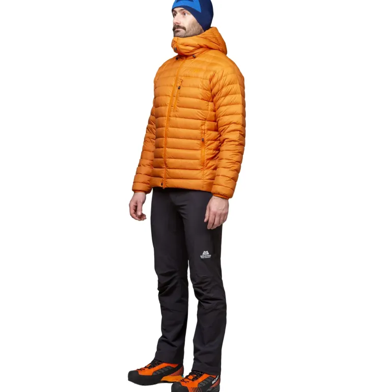 Mountain Equipment Mens Earthrise Hooded Jacket - Dusk-Red Rock