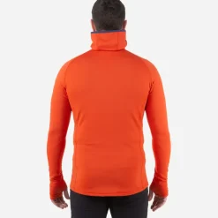 Mountain Equipment Mens Eclipse Hooded Zip-T - Medieval Blue